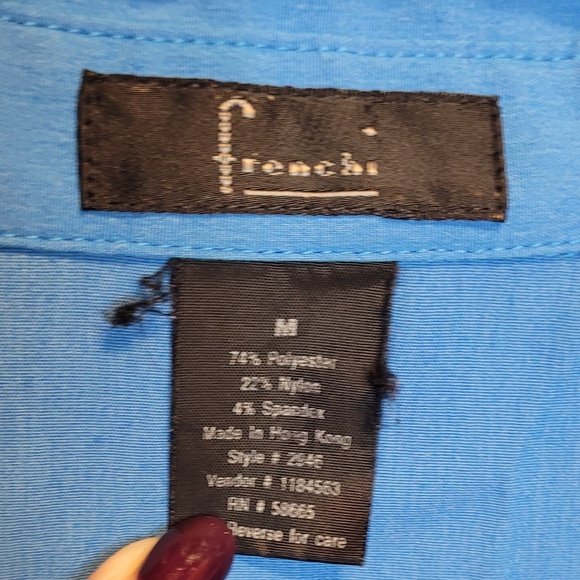 French blue top - Picture 5 of 6